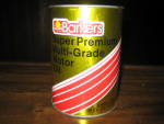Barkers Super Premium Multi-Grade Motor Oil, composite, FULL. [SOLD] 