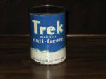Trek Anti-Freeze quart can, FULL, dated 1939, $79.