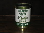 Quaker State DeLuxe 10W-40 Motor Oil, quart, composite, FULL. [SOLD] 