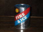 Shell Fire & Ice All Season SAE 10W-40 Motor Oil, quart, composite, FULL. [SOLD] 