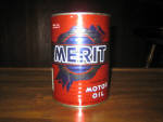 Merit Motor Oil, excellent cond., full. [SOLD] 