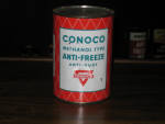 Conoco Anti-Freeze, 1950s, quart, FULL, (small little ding on side), $55.  