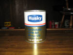 Husky Stratolube 10W-40 Motor Oil qt. composite can, $29.  