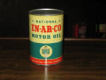 EN-AR-CO National Motor Oil, quart, FULL. [SOLD] 