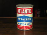 Atlantic Aviation Motor Oil, quart, FULL, $165. 