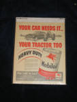 Mobiloil print ad 1952, $20.  