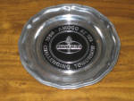 Amoco 100 year anniversary pewter plate, by Carson of Freeport, Pennsylvania, on brass plate hanger, excellent condition, $115.  
