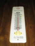 Sinclair Heavy Fuel Oils metal thermometer, RARE, $135. 