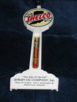 Shelco - Shelby Oil Company pole thermometer, mint.  [SOLD]