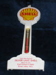Shell pole thermometer, mint.  [SOLD]