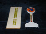 Union 76 pole thermometer with original box, MINT. [SOLD]