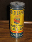 Gold Crest Auto Top Repair Kit, Sears Roebuck, EMPTY, $45.