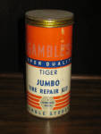 Gambles Tiger Jumbo Tire Repair Kit, empty, $43.