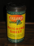 Inland Green Top Patching Sheet, No. 909, TALL, empty, $47.