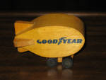 Good Year blimp, wooden. [SOLD] 