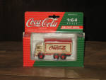Coca Cola Die-Cast Metal toy truck, in original box, $18.