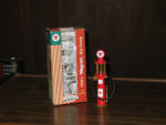 Texaco 1920s Wayne Visible model Gas Pump, Limited Edition by Gearbox, with original box, 5 inches tall, $45.  