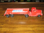 Mobilgas Tootsie Toy Tanker Truck, Chicago, IL, USA, c. 1955, 9 inches long. [SOLD] 