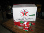 Texaco Sky Chief Gasoline Collectible Pedal Plane dated 1999, with original box, $45.  