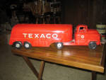 Texaco Tanker Truck, late 1940s, 24 inches long, $625.  