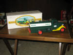 Hess' First Tanker Truck, early 1980s, Made in British Crown Colony of Hong Kong, new old stock, comes with original 11.5 inch box, $60.  