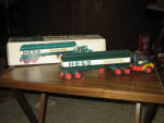 Hess Tanker Truck, early 1980s, Made in British Crown Colony of Hong Kong, new old stock, comes with original 15 inch box, $60.  