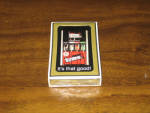 Texaco System 3 playing cards, sealed N.O.S, $45.  