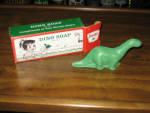 Sinclair Dino soap in original box, $49.  