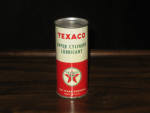 Texaco Upper Cylinder Lubricant, old star logo on red, 4 oz.. [SOLD] 