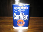Gulf Lustertone Liquid Car Wax, FULL. [SOLD] 