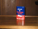 Atlas Polishing Cloth, Atlas Supply Co., FULL tin, $52.00. 