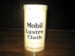 Mobil Lustre Cloth (Round can), FULL, Socony-Vacuum. [SOLD] 